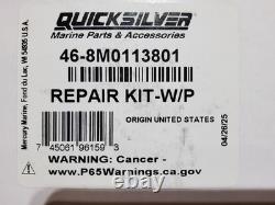 Mercury Oem Outboard Water Pump Repair Kit P/n 46-8m0113801