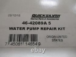 N45 Mercury Quicksilver 46-42089A 5 Water Pump Repair Kit OEM New Factory Parts