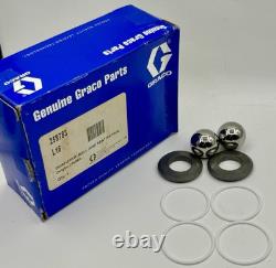 NEW OEM GRACO 258783 L16 Ball And Seat Repair Kit For Z-SERIES PUMP SHIPS FREE