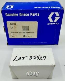 NEW OEM GRACO 258783 L16 Ball And Seat Repair Kit For Z-SERIES PUMP SHIPS FREE