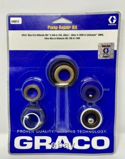 NEW OEM Graco 248212 Pump Repair Kit Ultra Max GMax AUTHENTIC GRACO SHIPS FREE