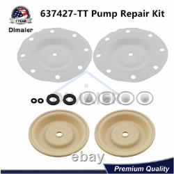 NEW Pump Repair Kit fit Ingersoll Rand ARO Diaphragm Pump 637427-TT Free Ship