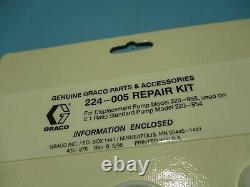 New Graco 224-005 Pump Repair Kit For Model 223-955 223-954