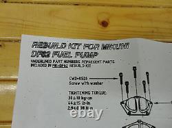 New Mikuni Pentagon Fuel Pump Repair Kit Fits Arctic Cat Polaris Yamaha & More