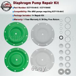 New Replacement Diaphragm Pump Repair Kit For Ingersoll Rand / ARO 637119-44-C