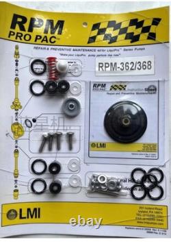 New electromagnetic pump diaphragm dosing pump repair kit RPM-362/368