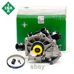 OEM INA Audi A3 A4 A6 Q5 Q3 TT A5 A7 Upgraded Thermostat Water Pump Repair Kit