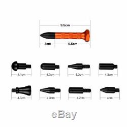 PDR Rods Set Paintless Dent Removal Line Board Lifter Pump Wedge Hail Repair Kit