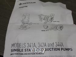 Pentair 476-0418-644 Suction Vacuum Pump Repair Kit New