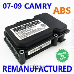 REBUILT 2007-2009 Toyota CAMRY ABS Pump Control Module