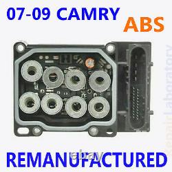 REBUILT 2007-2009 Toyota CAMRY ABS Pump Control Module