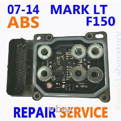 REPAIR SERVICE 2007- 2014 Ford F150 Lincoln MARK LT ABS Pump Control Module