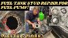 Rusted Fuel Pump Stud Repair Kit Install