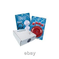 SANDPIPER 476.197.354 Pump Repair Kit, Santoprene, For 12W419 39L606