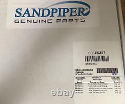 Sandpiper 476.255.354 Santoprene Wet Side Repair Kit -For Pump