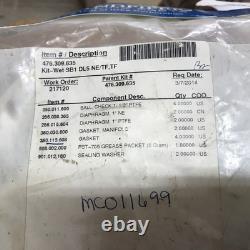 Sandpiper 476.309.635 Pump Repair Kit Wet Fluid SB1 DL5 Diaphragm