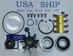 Sea Water Pump Major Repair Kit Volvo Penta D6 Series With Hose on Cover 21380890