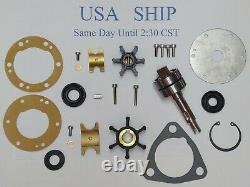 Sea Water Pump Major Repair Kit With Shaft Yanmar Marine 2QM 2QM20 724770-42500