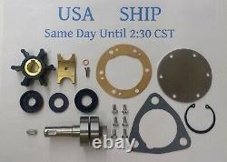 Sea Water Pump Major Repair Kit with Shaft Yanmar Marine 3QM30 724770-42702