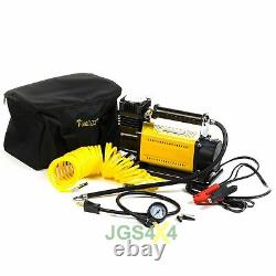 T-MAX 12V Compressor HEAVY DUTY Adventurer 4x4 Air Pump + ARB Tyre Repair Kit