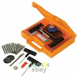 T-MAX 12V Compressor HEAVY DUTY Portable 4x4 Tyre Air Pump + Tyre Repair Kit