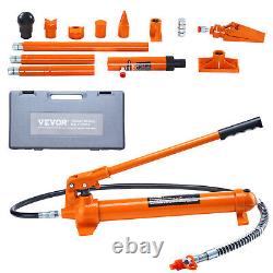 VEVOR 12 Ton Hydraulic Jack Air Pump Lift Ram Body Frame Porta Power Repair Kits