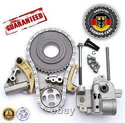 VW Audi 2.0 TDI Oil Pump Balance Shaft Chain Repair Kit & Crank Sprocket + Pump