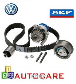 VW Golf Polo 1.9 TDI Engine Timing Belt Kit Water Pump Cambelt CAM Belt By SKF