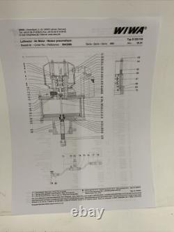 WIWA Spray Pump Repair Parts Seal Kit OR# 0640900 0640899 Made In Germany