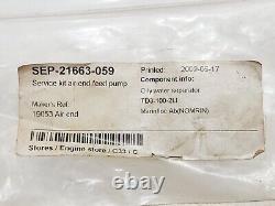 Warren Rup/ Sandpiper 476.194.360 Repair Kit For 1 Diaphragm Pump New #9