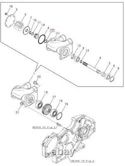 Water pump repair kit for Yanmar 6LY2 Pumps 119574-42500 10-13170 119574-42552