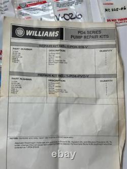 Williams PD4 Series Pump Repair Kit 1-PD4-316-V