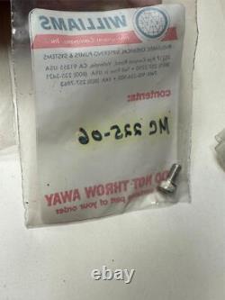 Williams PD4 Series Pump Repair Kit 1-PD4-316-V