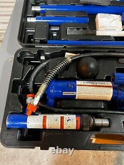 WorkSmart 4 Ton Hydraulic Maintenance Repair Kit Pump, Jack, Attachments