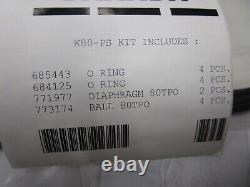 Yamada Diaphragm pump parts Repair Kit K80-PS Includes