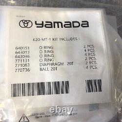 Yamada K20-MT-1 Double Diaphragm Wet end Pump Repair Kit for NDP-20BAT & BST New