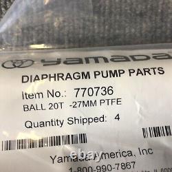 Yamada K20-MT-1 Double Diaphragm Wet end Pump Repair Kit for NDP-20BAT & BST New