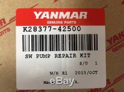 Yanmar OEM K28377-42500 Sea Water Pump Repair Kit 2GM20F-YEU 3GM30F-YE