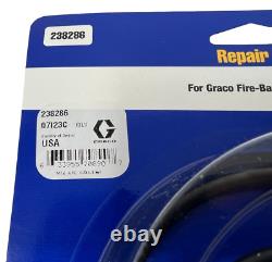 1 NOUVEAU Kit de réparation Graco 238286 51 Ratio Fire Ball 300 Pompes à huile 238-286