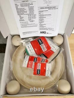 1 kit de réparation de pompe à membrane 637140-44 pour 1 PC, compatible avec la pompe ARO 66605H-244, neuf
<br/>
