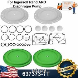 1 kit de réparation de pompe neuf 637373-TT pour pompe à membrane Ingersoll Rand ARO 637373TT