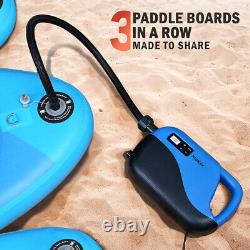 11ft Gonflable Stand Up Paddle Board Sup Avec Kit De Réparation De Pompe Électrique Green Us