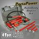 4 Ton Porta Puissance Hydraulique Jack Air Pump Lift Ram Body Frame Repair Tool Kit