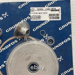 435033 Kit de réparation de pompe, pièces d’usure OEM Grundfos, rep. MTH2-5 à 11, série MTH