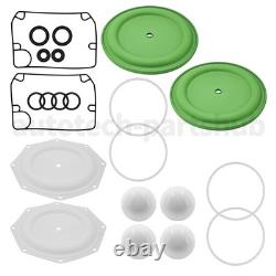 637309-TT Kit de réparation de pompe à diaphragme pour pompe à diaphragme ARO Ingersoll Rand PD20
