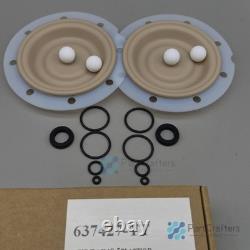 637427-TT Kit de réparation de pompe compatible avec la pompe à membrane Ingersoll Rand ARO, pièce de rechange