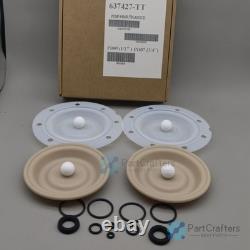637427-TT Kit de réparation de pompe compatible avec la pompe à membrane Ingersoll Rand ARO, pièce de rechange