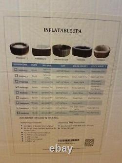 Homax Gonflable 4 Personnes Indoor/outdoor Hot Tub Spa 158 Gallons (ph050013) Nouveau