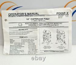 Ingersoll Rand 637427-gg 1/2 Kit de réparation de pompe à membrane Nouvelle expédition rapide