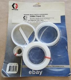 KIT DE RÉPARATION DE POMPE Graco 220862 101 Bulldog & King NEUF + Garantie KIT DE RÉPARATION DE POMPE Graco 220862 101 Bulldog & King NEUF + Garantie